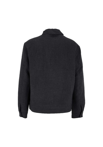 Fabrika Antrasit Erkek Slim Fit Diyagonal Gömlek Yaka Mont F6wm-mnt 2109 Antrasit Melanj