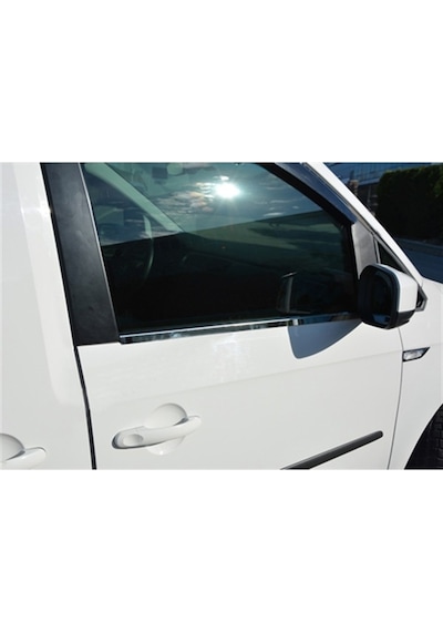 Markadan Vw Caddy Krom Cam Çıtası 2015-2020 2 Parça Paslanmaz   Çel