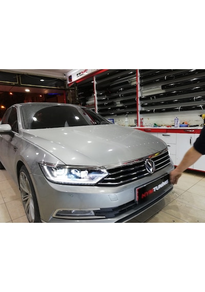 Passat B8 Led Far Hıghlıne Kayar Sinyal B8 Uyumlu Sağ Sol Takım