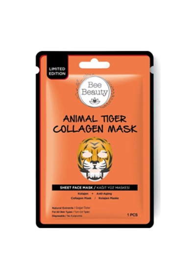 Aloe Vera Kolajen Yüz Kremi 50 Ml Animal Kağıt Maske Set 3 X 25 Gr