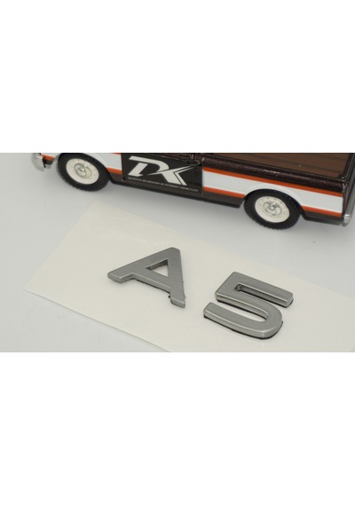 Dk Tuning A5 2025+ Bagaj Gümüş Yazı Logo Arma Audi İle Uyumlu Bagaj Arma