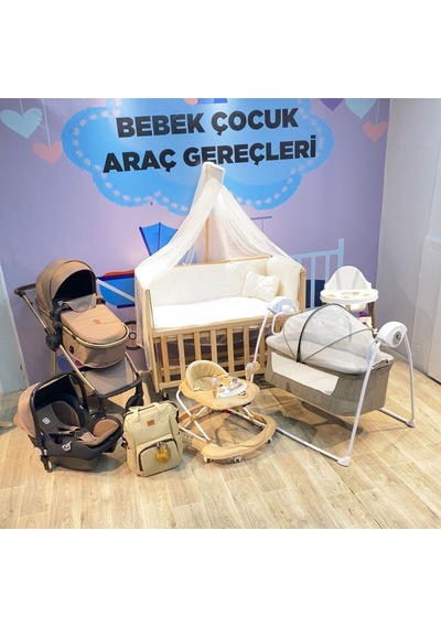 Ahşap Anne Yanı Beşik + Bebek Arabası + Puset + Otomatik Beşik + Yürüteç + Mama Sandalyesi + Çanta Gold/kahve Gold/kahve Ahşap Anne Yanı Beşik + Bebek Arabası + Puset + Otomatik Beşik + Yürüteç + Mama Sandalyesi + Çanta Gold/kahve Gold/kahve