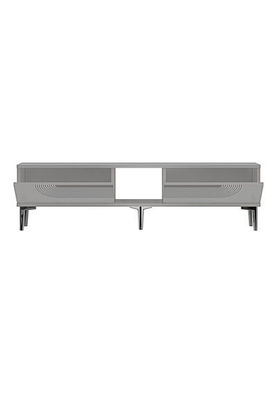 Tsa1508bs Meyra Tv Sehpası Beyaz-silver 150cm Beyaz - Gümüş