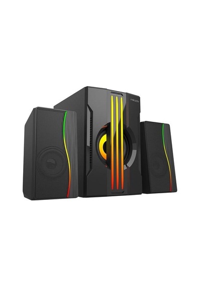 Mıkado Md-254 2+1 25w 5w 2+15w Usb+sd+fm Bluetooth Destekli Rgb Ses Sistemi