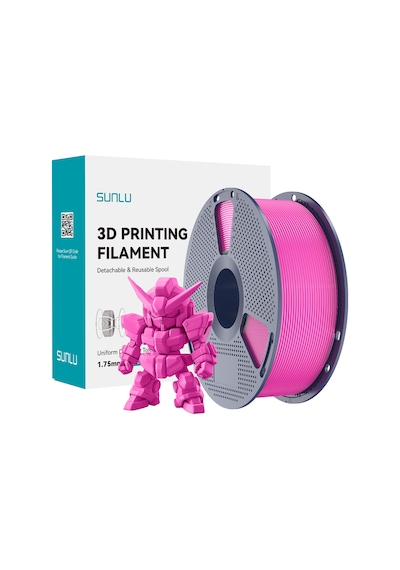 Sunlu Macenta Pla+ 2.0 Filament - 1.75mm - 1 Kg