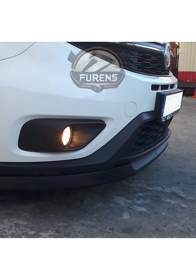 Fiat Doblo 4 2015-2023 Uyumlu H Lip Esnek Ön Lip 2 Parça Karlık Ön Ek Tampon Altı Dill