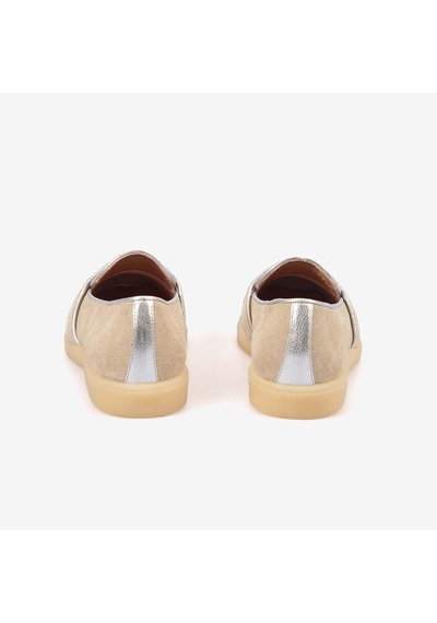 Kemal Tanca Kadın Loafer T101 Bej