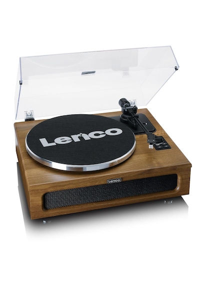 Lenco Ls-410 Wa Ahşap 4 Hoparlörlü Bluetoothlu Pikap Plak Çalar