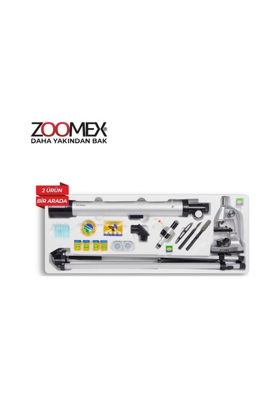 Zoomex Twmp-0406 Teleskop Ve Mikroskop Seti Eğitici Ve Öğretici