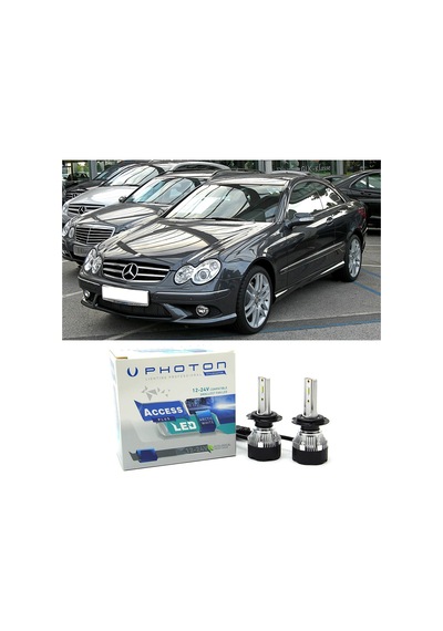 Mercedes Clk C209 Led Xenon Uzun Far Ampulü H7 Access Yeni Seri Beyaz
