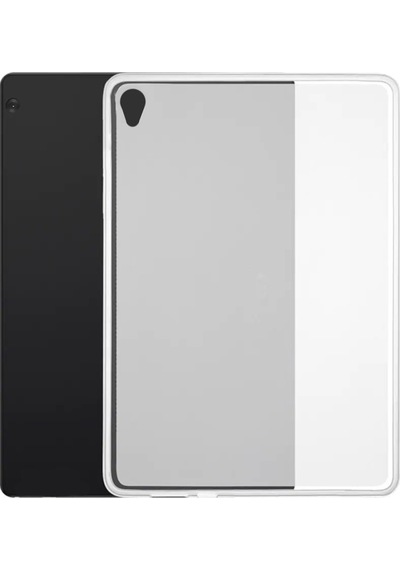 Forzacase Lenovo Tab M10 Hd 10.1 Tb-x306f İle Uyumlu Silikon Kılıf Buzlu Şeffaf - Fc013 Şeffaf