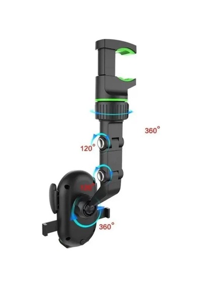 Dikiz Aynasına Takılabilen Eklemli Telefon Tutucu Aparat 5468