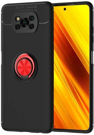 Xiaomi Poco X3 Kilif Yüzüklü Magnetli Ravel Case 360697610