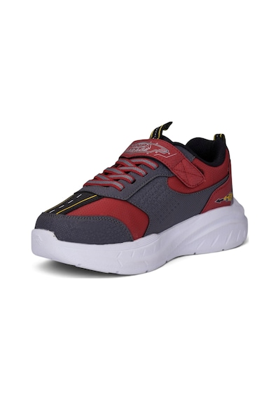 Nstil Günlük Erkek Çocuk Spor Ayakkabı Cırtlı Lastik Bağcık Garaj Detaylı Taban Rahat Sneaker 58272 Kırmızı