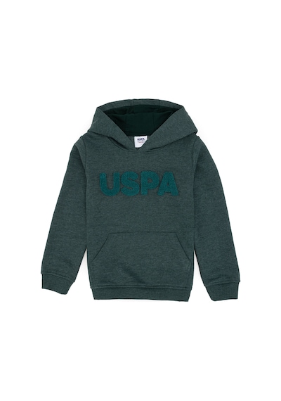 U.S. Polo Assn.  Erkek Çocuk Koyu Yeşil Basic Sweatshirt 50289142-VR079