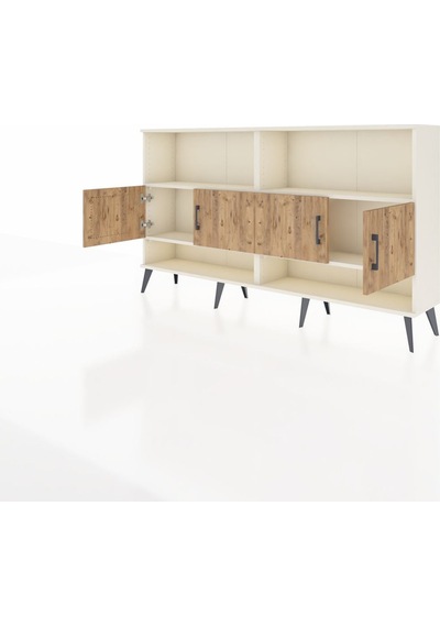 Arges Konsol 4 Raflı 4 Kapaklı 176x30x99 Aytaşı-çam/aytaşı Aytaşı-çam/aytaşı Arges Konsol 4 Raflı 4 Kapaklı 176x30x99 Aytaşı-çam/aytaşı Aytaşı-çam/aytaşı