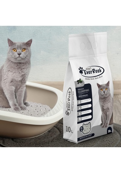 Kedi Kumu 10 Litre, Aktif Karbon