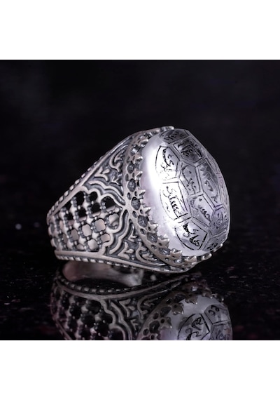 Gerçek Doğal Kristal Taş Yüzük, 26,75 Karat, Gümüş Yüzük Gümüş