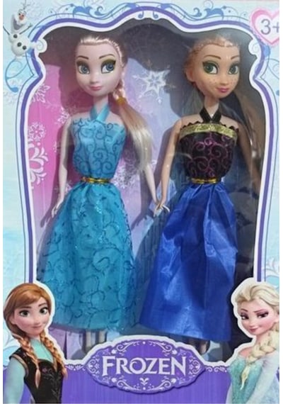 Frozen Lightcrop Elsa & Anna Buz Prensesi 2'Li Bebek