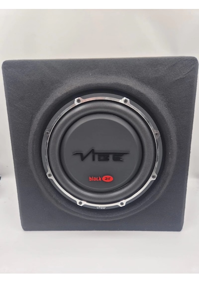 Vibe 25cm Slim Kabin Bass - Vibe Blackaır10d2s-v3 900w 300rms 2+2 Ohm Çift Bobin Slim Subwoofer 30cm