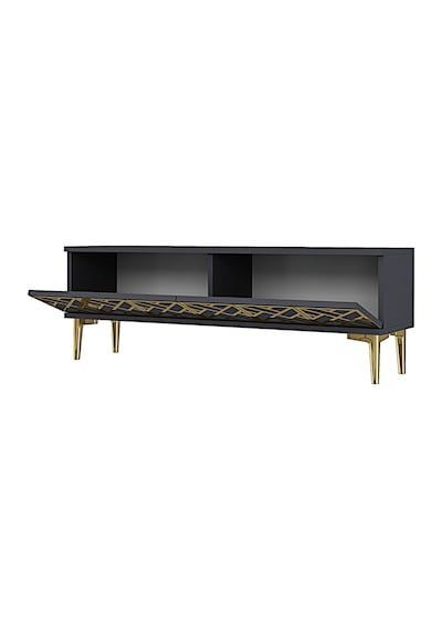 Tsa1238ag Arex Tv Sehpası Antrasit-gold 120cm