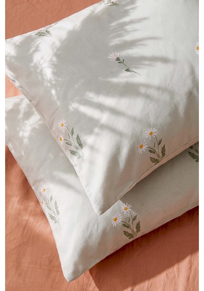 Belina Pamuklu 2'li Yastık Kılıfı 50x70 Cm Çok Renkli