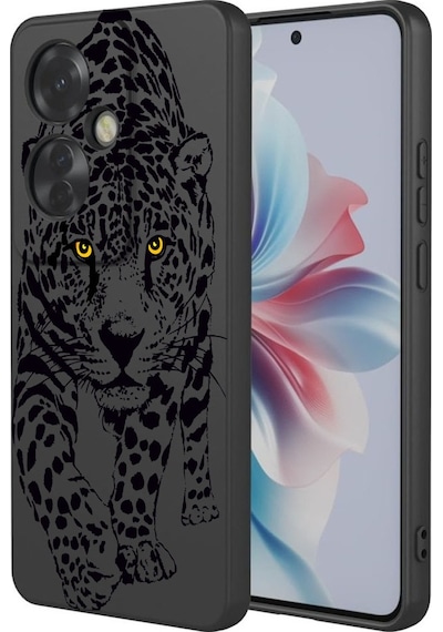 Oppo A5 İle Uyumlu Premier Kalite Özel Üretim Baskılı Silikon Telefon Kılıfı Bc 3 Siyah