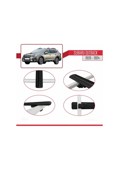 Subaru Outback 2020-2024 Arası İle Uyumlu Basıc Model Ara Atkı Ta