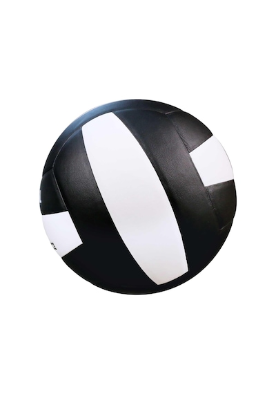 Voleybol Topu Resmi Boyut Plaj & Açık Hava Kullanıma Uygun 260-280 Gram Siyah