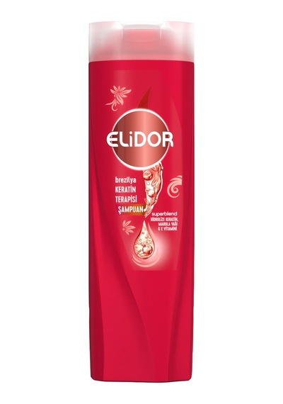 Elidor Brezilya Şampuanı 400 Ml Keratin - Hasarlı Saçlar İçin Güçlendirici 3'li Ekonomik Paket Tarı