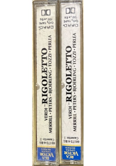 Plak Değildir Kaset Tir Verdi Rigoletto Double Classic Kaset