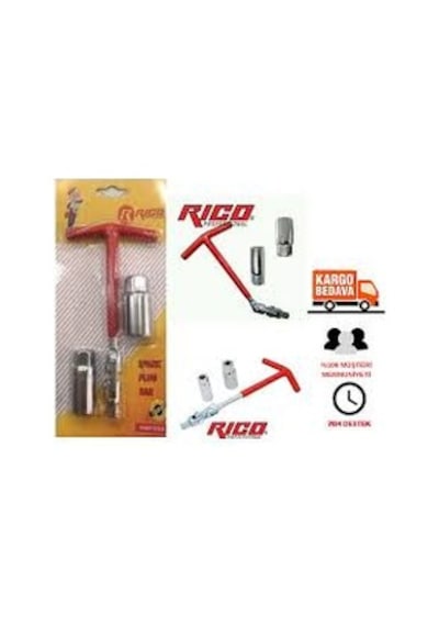 Rico 007-Rc5222 Mafsallı Buji Anahtarı 16Mm Ve 21Mm N11.5254