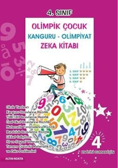 Altın Nokta Yayınları 4.sınıf Bilsem-kanguru-olimpiyat Sınavlarına Hazırlık Seti 6 Kitap