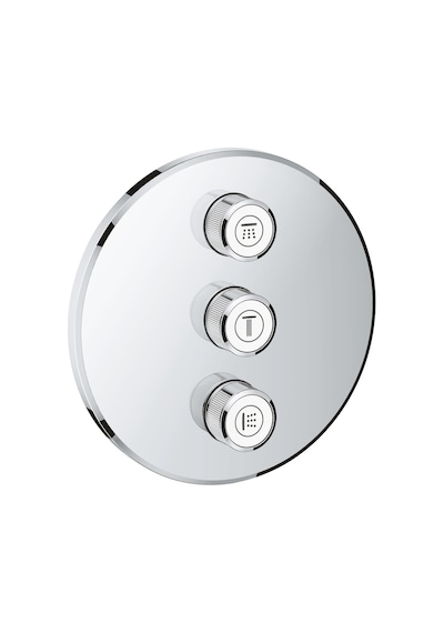 Grohe  Grohtherm Smartcontrol Üç Noktadan Akış Kontrollü Kumanda Krom