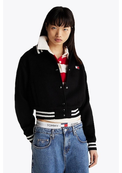 Tommy Jeans Kadın Ceket Ve Yağmurluk-dw0dw20165 Siyah