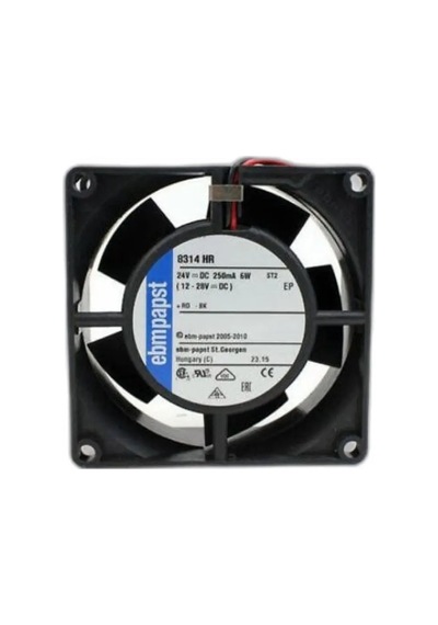 Ebmpapst 8314hr Dc Aksiyel Fan 24v 80x80x32mm Bilyalı Yatak Yüksek Performans