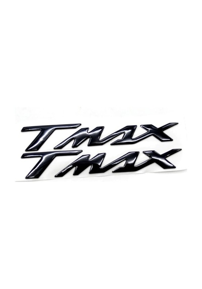 Yamaha Tmax Siyah Renk Damla Sticker Yazı