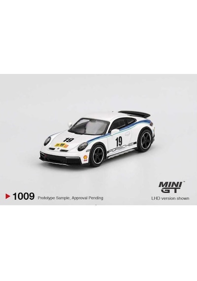 Mini Gt 1009 Porsche 911 Dakar Rally 1974 1/64 Model Araba