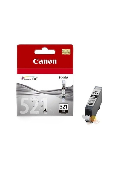 Canon Clı - 521bk Siyah  Mürekkep Kartuş 2933b004