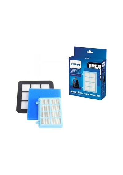 Philips Uyumlu FC9332/07 PowerPro City Hepa Filtre Seti