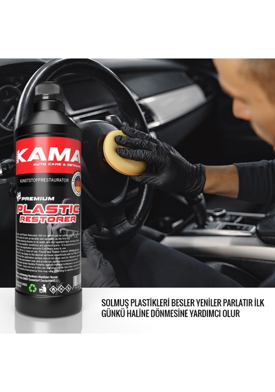 Plastik Onarıcı Ve Parlatıcı Boya Seramik Koruma Wax 2'li Set