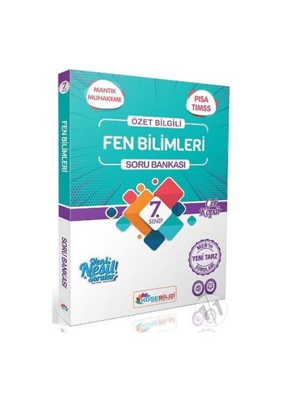 Köşebilgi Yayınları 7.Sınıf Fen Bilimleri Özet Bilgili Soru