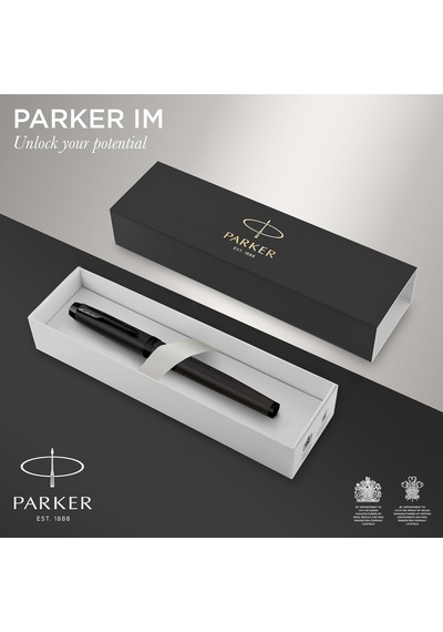Parker Im Rollerball Kalem Siyah Pvd Ile Mat Siyah Siyah Müre Diğer