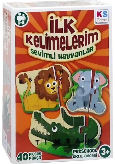 Mey İthalat İlk Kelimelerim Sevimli Hayvanlar