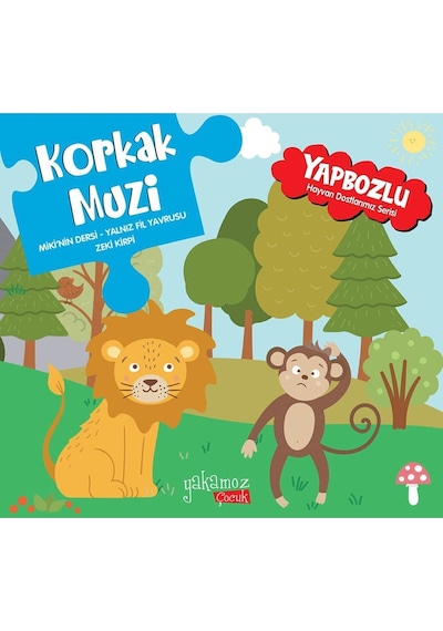 Yapbozlu Kitap - Korkak Muzi
