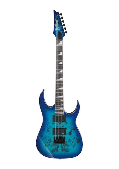 Ibanez Grgr221Pa-Aqb / Elektro Gitar(Kılıf+Askı+Jak+Pena)