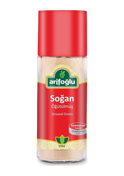 Soğan Öğütülmüş 50g Cam Açık Bej