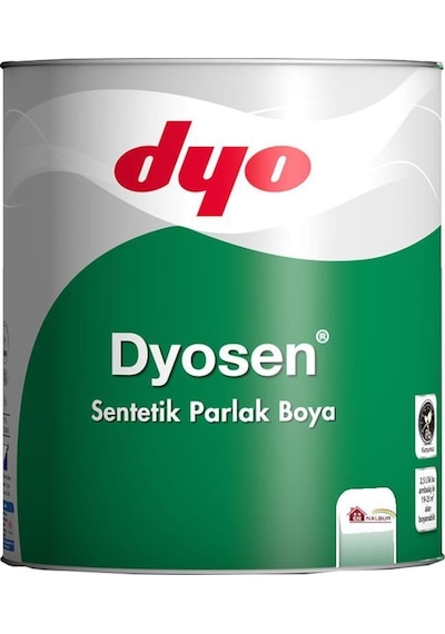 Dyosen Sentetik Parlak Boya 2,5 Lt Koyu Kahve
