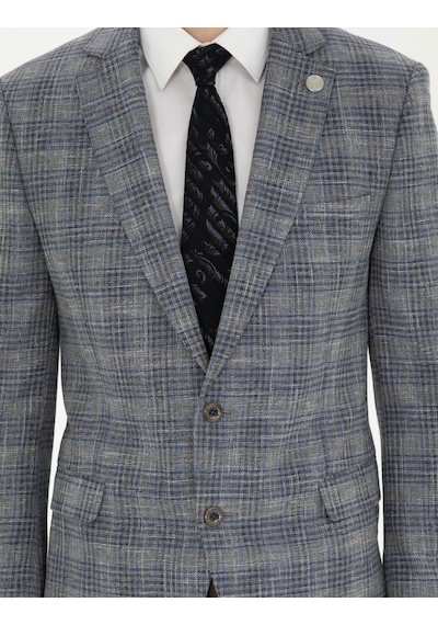 Pierre Cardin Erkek Gri Ceket 50284927-vr024