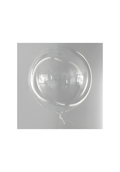 24 İnç Şeffaf Bobo Balon Orta Boy Dayanıklı Parti Ve Doğum Günü Süsleme Balonu 60 Cm Beyaz